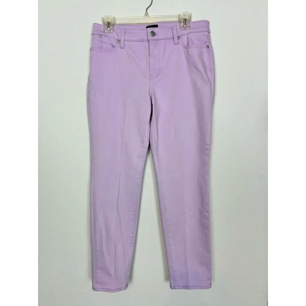 Talbots NWOT Lavender Slim Ankle Jeans hard to find💕